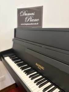 Piano droit noir Rameau | Dumas Piano